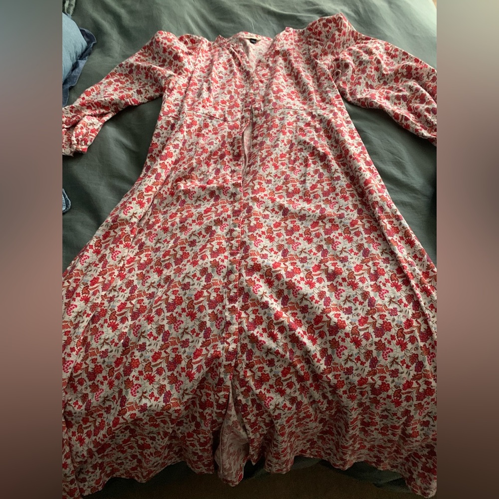 Universal Thread Pink Floral Maxi Dress Women’s M